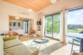 Lodge Plein voir avec Jacuzzi